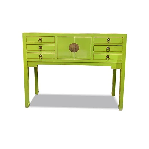 6 Drawers Beijing Console Table — Asian Barn